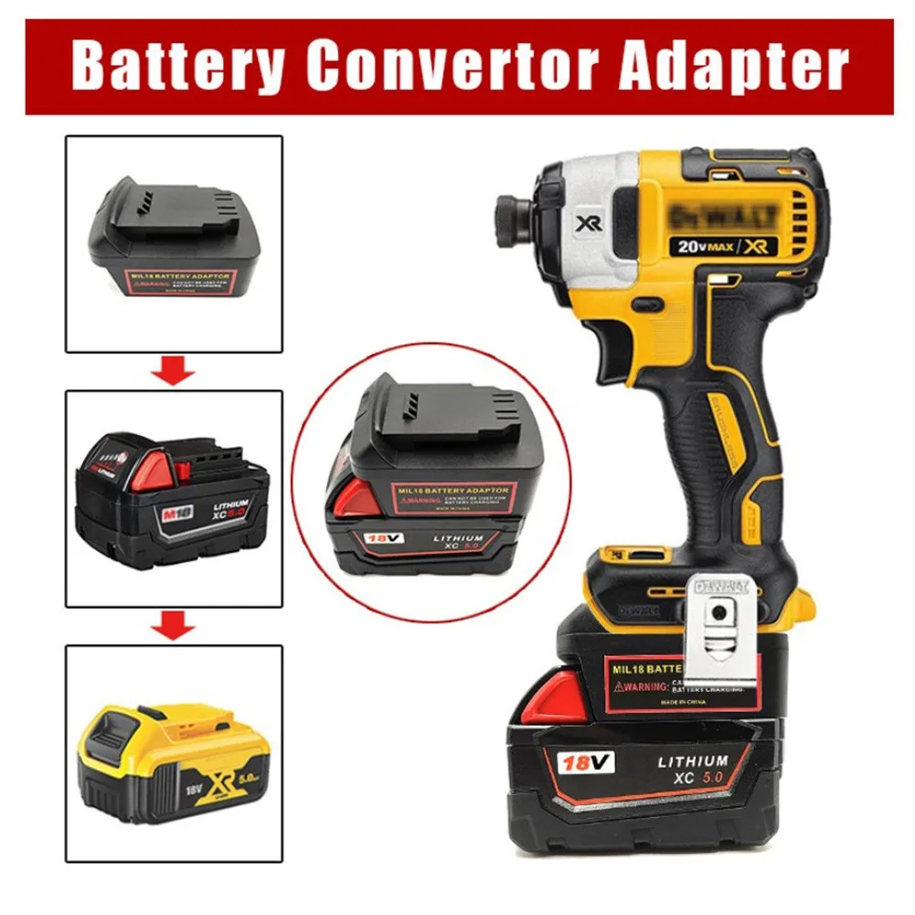 Переходник для аккумулятора Milwaukee M18 18V на Dewalt 18V/20V USB-адаптер для аккумуляторов DeWalt 18V Li-Ion 18V/20V
Переходник для аккумулятора Milwaukee M18 18V на Dewalt 18V/20V USB-адаптер для аккумуляторов DeWalt 18V Li-Ion 18V/20V