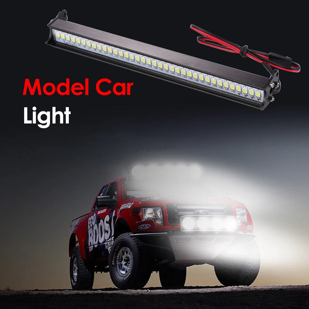 36 LED Model Car Dome Light Bar Exquisite Craftsmanship Sturdy Durable for Traxxas Trx4 Axial SCX10 1/10 RC Car 148mm
36 LED Model Car Dome Light Bar Exquisite Craftsmanship Sturdy Durable for Traxxas Trx4 Axial SCX10 1/10 RC Car 148mm