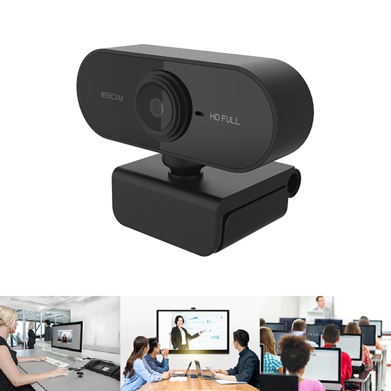 Multipurpose 1080P 30FPS HD Webcam with Mic Rotatable PC Desktop Web Camera Cam Mini Computer WebCamera Cam Video Recording Work
Multipurpose 1080P 30FPS HD Webcam with Mic Rotatable PC Desktop Web Camera Cam Mini Computer WebCamera Cam Video Recording Work