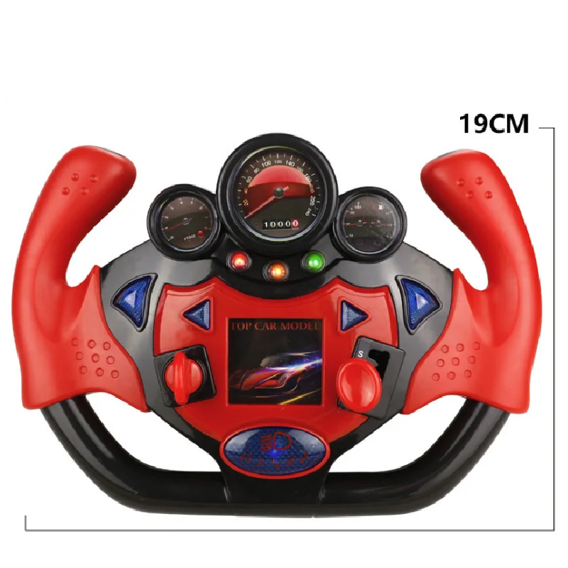 Simulation Steering Wheel with Flash Music Baby Musical Developing Educational Toys Electronic Vocal Toys for Children Birthday
Simulation Steering Wheel with Flash Music Baby Musical Developing Educational Toys Electronic Vocal Toys for Children Birthday
