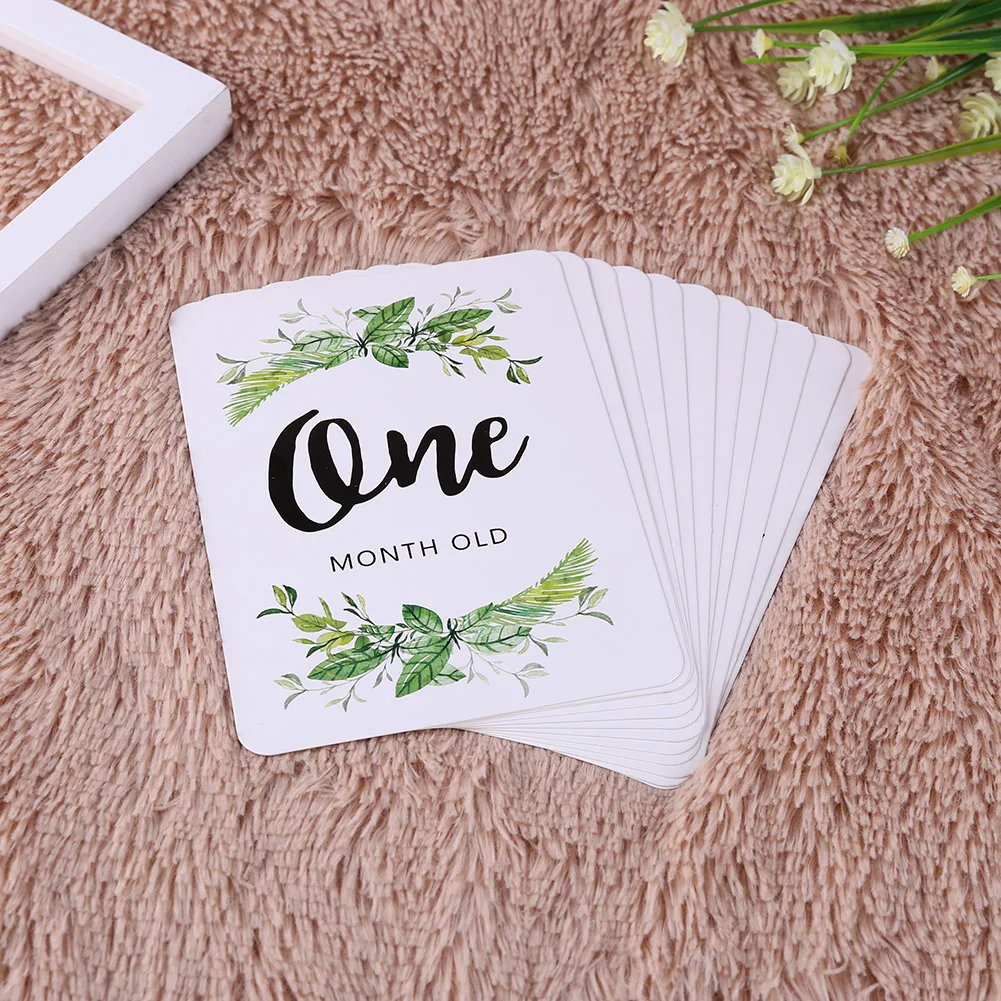 12pcs Newborn Baby Monthly Stickers with Wide Scope of Application Simplicity 1-12 Month Milestone Memory Photograph Props
12pcs Newborn Baby Monthly Stickers with Wide Scope of Application Simplicity 1-12 Month Milestone Memory Photograph Props