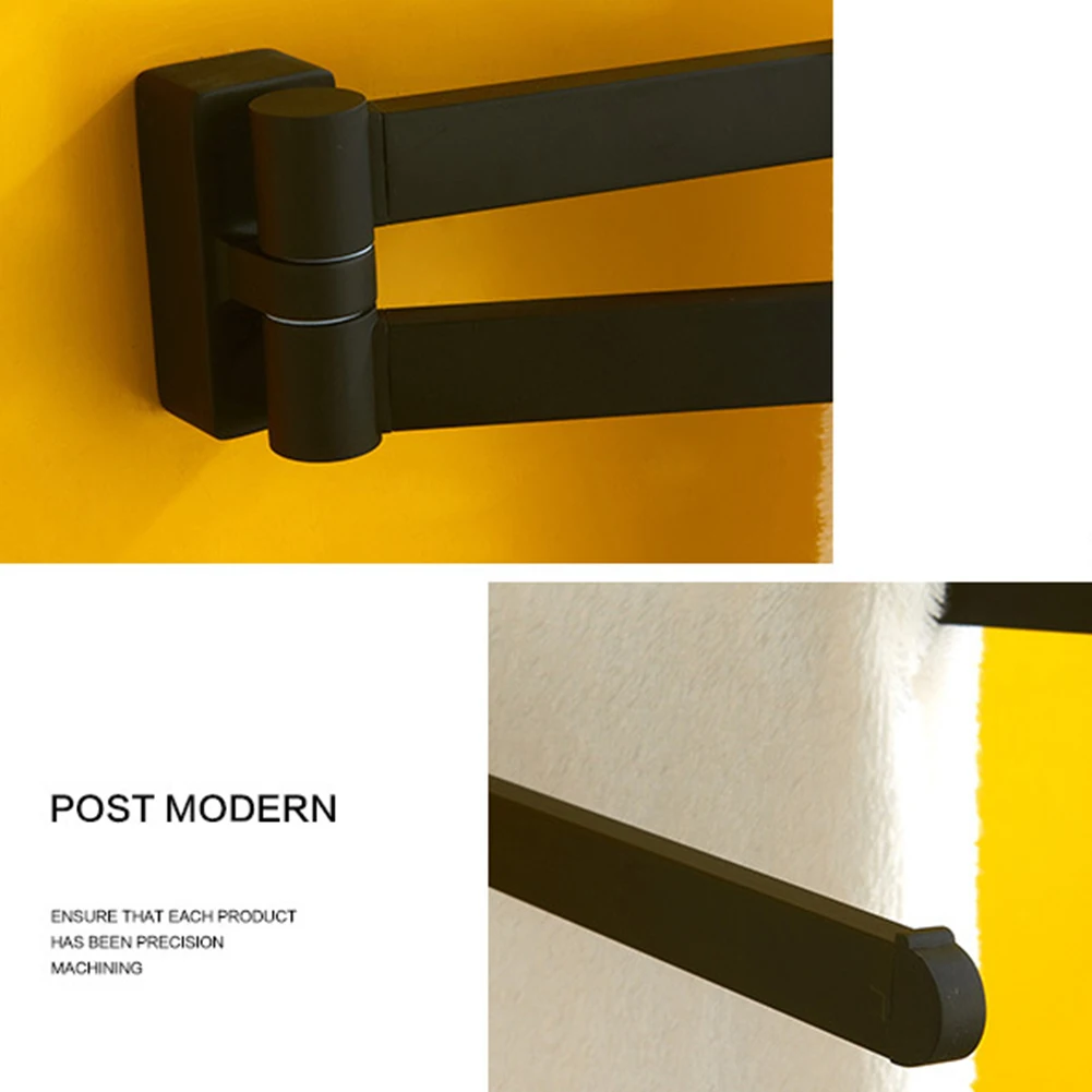 Wall Mounted Accessory Home Bathroom Stainless Steel Hotel Smooth Kitchen Easy Install Dual Hanger Rotatable Towel Bar Rustproof
Wall Mounted Accessory Home Bathroom Stainless Steel Hotel Smooth Kitchen Easy Install Dual Hanger Rotatable Towel Bar Rustproof