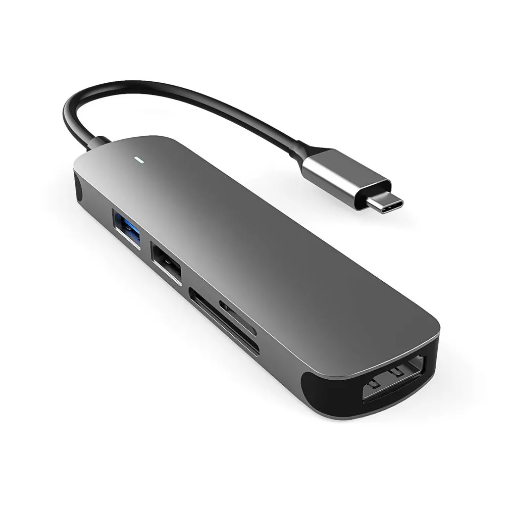 USB 3.0 Type-C Hub к HDMI-совместимый 4K адаптер передачи высокой четкости 5 в 1 TF кардридер USB-порты
USB 3.0 Type-C Hub к HDMI-совместимый 4K адаптер передачи высокой четкости 5 в 1 TF кардридер USB-порты