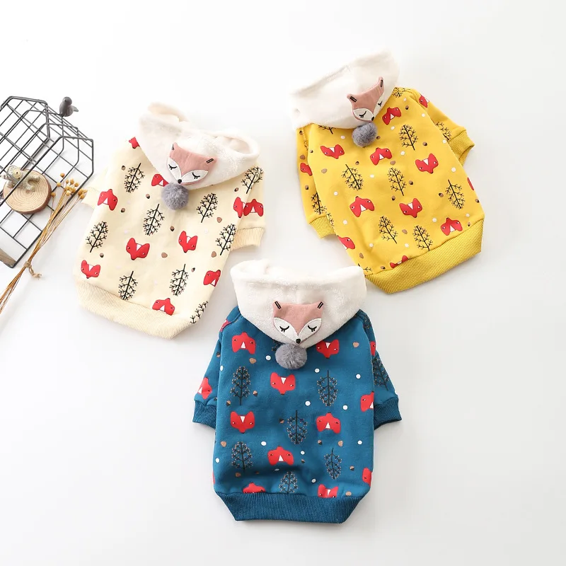 Autumn/winter new dog clothes full cotton sweater hoodie than bear law dog pet coat
Autumn/winter new dog clothes full cotton sweater hoodie than bear law dog pet coat