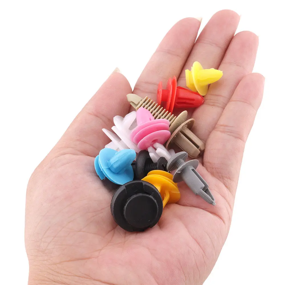 200pcs/set Mixed Car Fastener Auto Door Bumper Fender Rivet Clips For BMW E46 E60 Ford focus 2 Mazda 3 Volkswagen Polo 
200pcs/set Mixed Car Fastener Auto Door Bumper Fender Rivet Clips For BMW E46 E60 Ford focus 2 Mazda 3 Volkswagen Polo