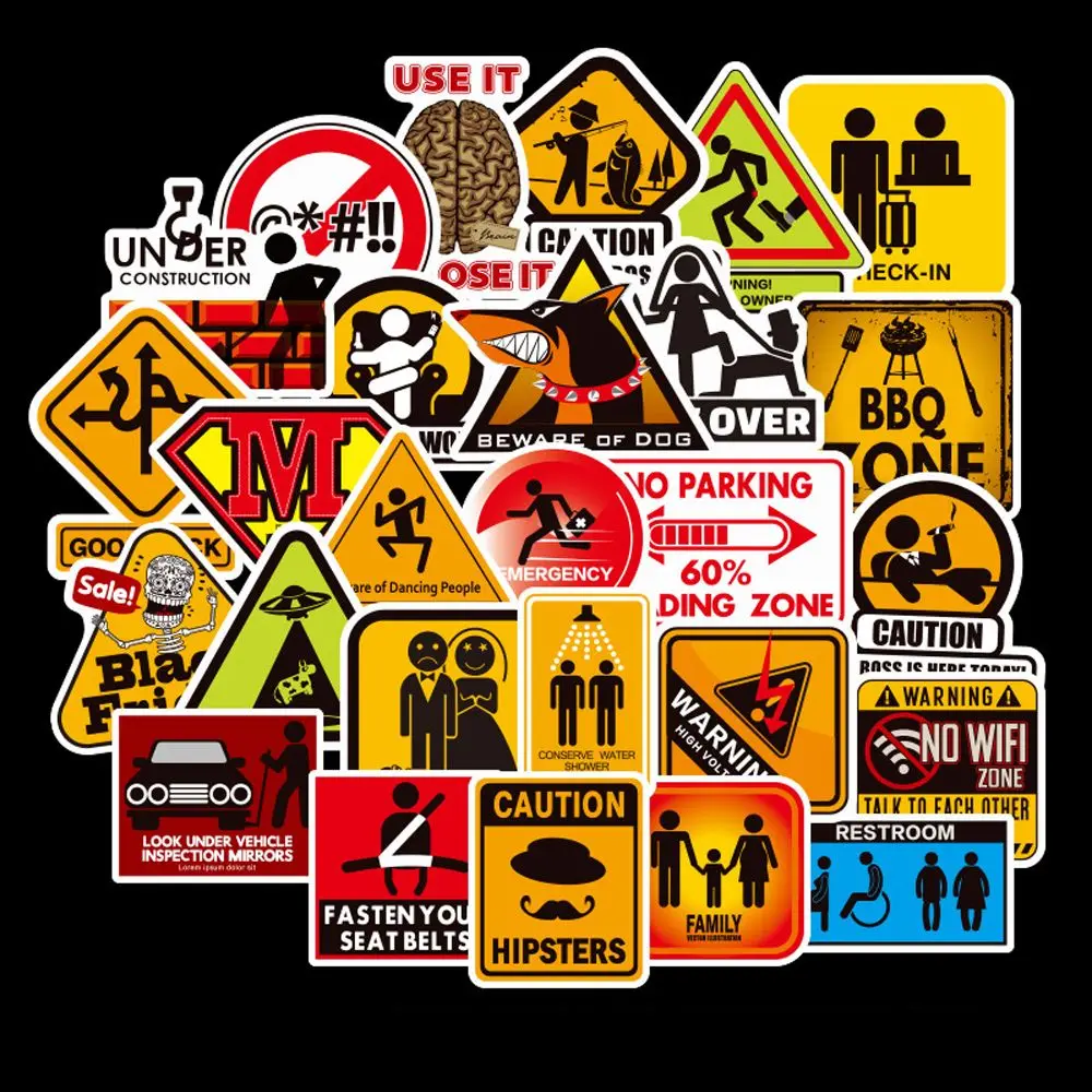 50 PCS Warning Stickers Danger Banning Signs Reminder Waterproof Decal Sticker to Laptop Motorcycle Luggage Phone Snowboard
50 PCS Warning Stickers Danger Banning Signs Reminder Waterproof Decal Sticker to Laptop Motorcycle Luggage Phone Snowboard