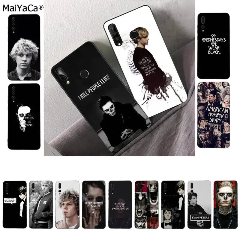 MaiYaCa Evan Peters Soft black Phone Case for Huawei P9 10 lite P20 pro lite P30 pro lite Psmart mate 20 pro lite
MaiYaCa Evan Peters Soft black Phone Case for Huawei P9 10 lite P20 pro lite P30 pro lite Psmart mate 20 pro lite