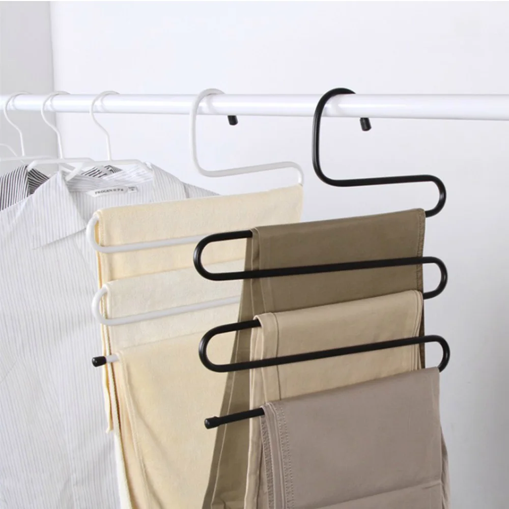 Hanger Pants Multi-Layer Pants Hanger Stainless Steel High Quality Durable And Not Easily Deformed
Hanger Pants Multi-Layer Pants Hanger Stainless Steel High Quality Durable And Not Easily Deformed