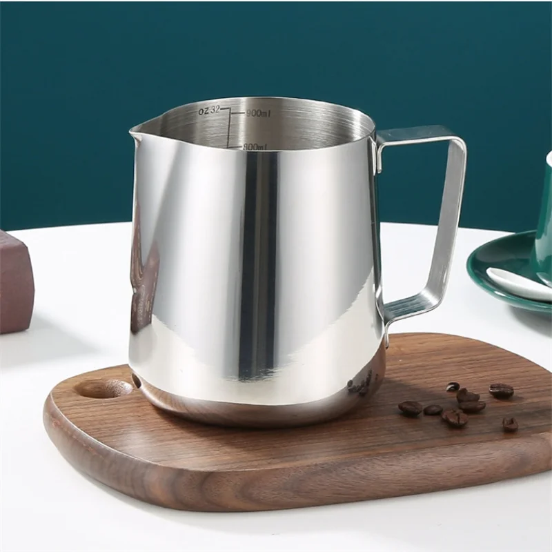 Kitchen Stainless Steel Milk frothing jug Espresso Coffee Pitcher Barista Craft Coffee Latte Milk Frothing Jug Pitcher #8
Kitchen Stainless Steel Milk frothing jug Espresso Coffee Pitcher Barista Craft Coffee Latte Milk Frothing Jug Pitcher #8