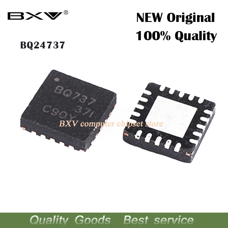 2 шт. BQ737 BQ24737 BQ24737RGRR 24737 QFN-20 новый оригинальный чип для ноутбука Бесплатная