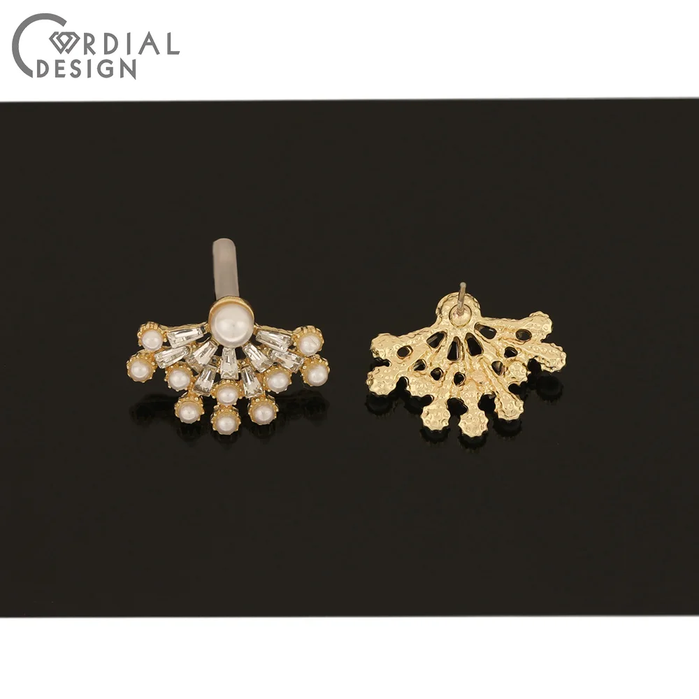 Cordial Design 40Pcs 17*23MM Jewelry Accessories/Hand Made/Flower Shape/Imitation Pearl/DIY Making/Rhinestone Earrings Stud
Cordial Design 40Pcs 17*23MM Jewelry Accessories/Hand Made/Flower Shape/Imitation Pearl/DIY Making/Rhinestone Earrings Stud