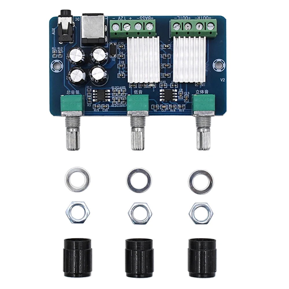 Tenghong YDA138-E Digital Audio Amplifier Board 2.1 Channel 2*15W+30W ClassD Stereo HD Sound Amplifiers Board Home Sound Theater
Tenghong YDA138-E Digital Audio Amplifier Board 2.1 Channel 2*15W+30W ClassD Stereo HD Sound Amplifiers Board Home Sound Theater