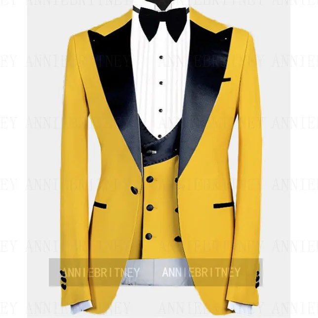 (Jacket+Vest) England Style Slim Fit 2 Piece Groom Tuexdos For Wedding Formal Prom Suit Party Evening Blazer Custom Made
(Jacket+Vest) England Style Slim Fit 2 Piece Groom Tuexdos For Wedding Formal Prom Suit Party Evening Blazer Custom Made