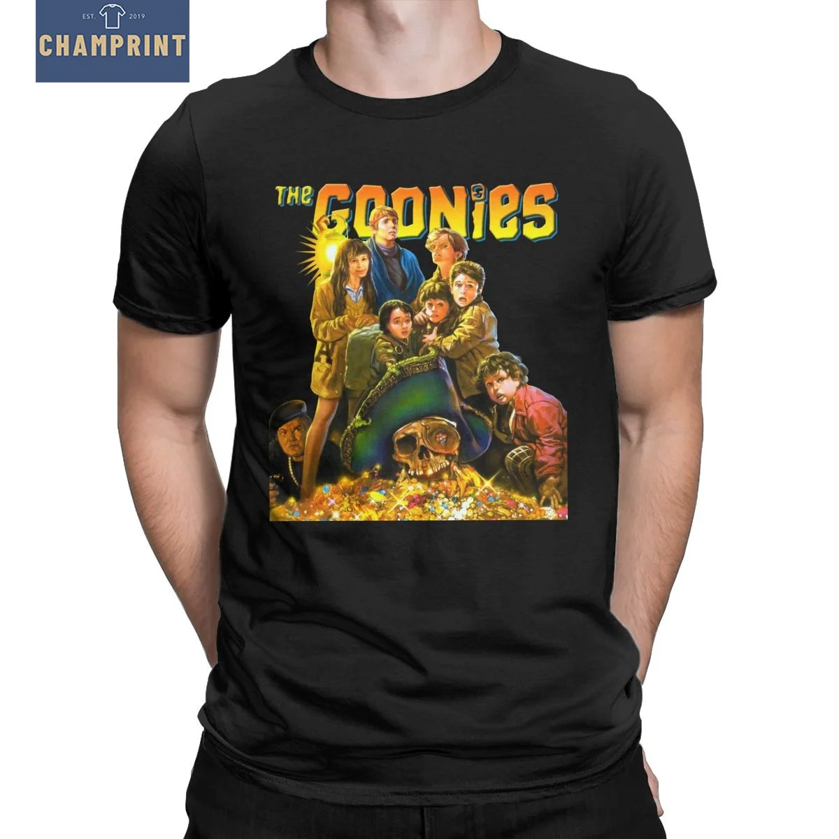 The Goonies Movie Men T Shirt Novelty Tees Short Sleeve O Neck T-Shirt 100% Cotton Graphic Printed Clothes
The Goonies Movie Men T Shirt Novelty Tees Short Sleeve O Neck T-Shirt 100% Cotton Graphic Printed Clothes