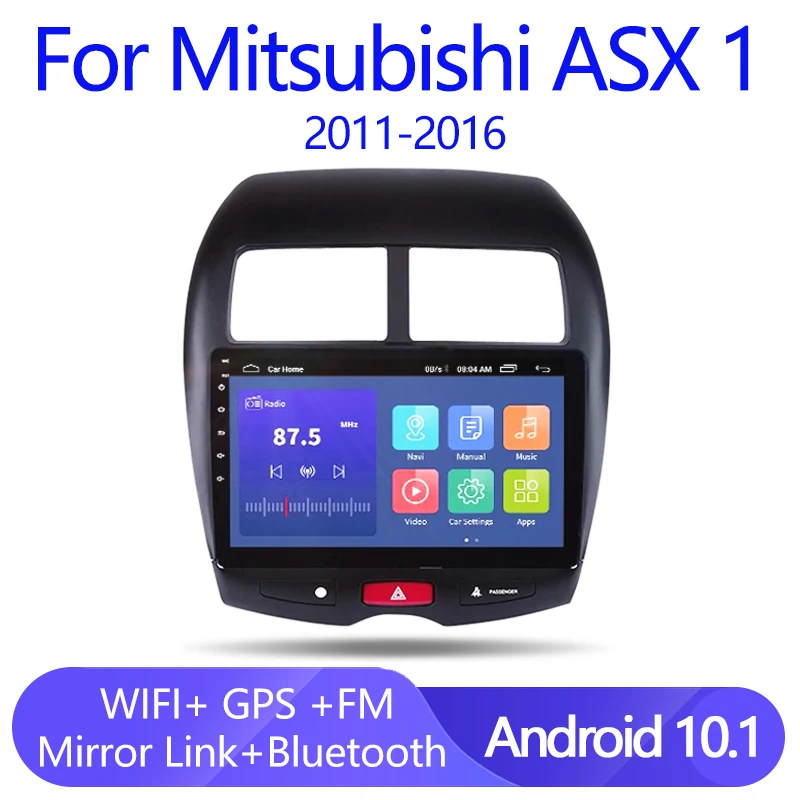 10.1" Android 10.0 2+32G DSP Car Radio Stereo For Mitsubishi ASX 1 2010 - 2016 Navigatigation GPS double 2 din Video Player head
10.1" Android 10.0 2+32G DSP Car Radio Stereo For Mitsubishi ASX 1 2010 - 2016 Navigatigation GPS double 2 din Video Player head
