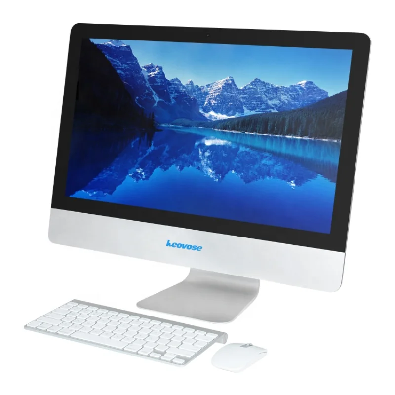 

21.5 Inch Desktop AIO Computer SSD 256G 1920*1080 HD Barebone PC All In One Touchscreen