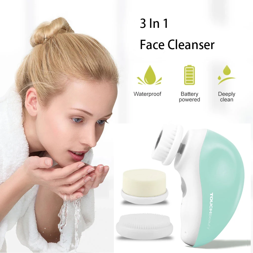 Portable Electric Face Cleansing Brush Rotating Deep Cleaning Massage Mini Facial Brush Women Beauty Skin Care Tool
Portable Electric Face Cleansing Brush Rotating Deep Cleaning Massage Mini Facial Brush Women Beauty Skin Care Tool