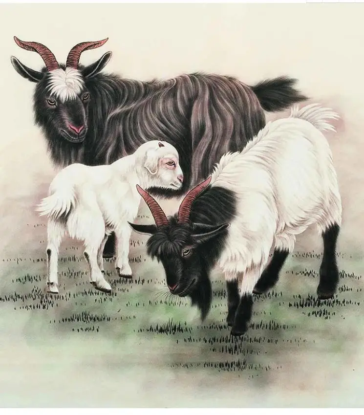 Алмазная мозаика sheeps живопись козы Стразы жемчужная вышивка животное алмазная