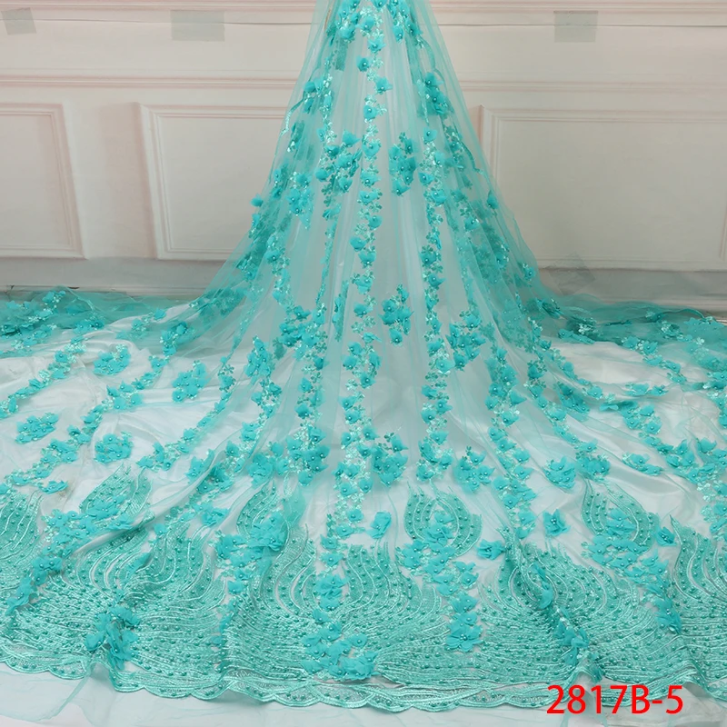 African Tulle Lace Fabric High Quality French Lace Fabric with Beads Nigerian Embroidery 3d Lace Fabrics for Women APW2817B
African Tulle Lace Fabric High Quality French Lace Fabric with Beads Nigerian Embroidery 3d Lace Fabrics for Women APW2817B