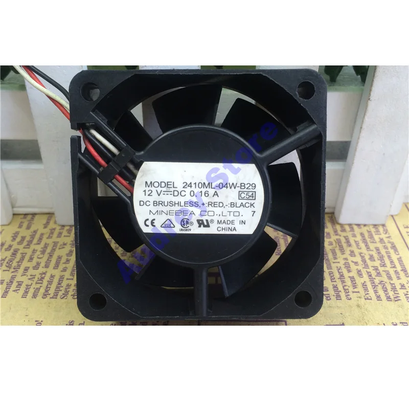 Оригинальный двухшариковый вентилятор NMB 2410ML-04W-B29, 6025 дюйма, 6 см, 12 В постоянного тока, 3600 А, 3 провода, 31,9 об/мин, куб/мин, па
Оригинальный двухшариковый вентилятор NMB 2410ML-04W-B29, 6025 дюйма, 6 см, 12 В постоянного тока, 3600 А, 3 провода, 31,9 об/мин, куб/мин, па