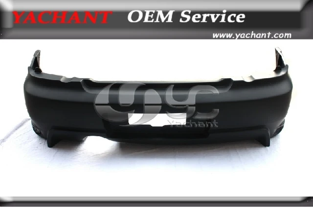 ФАП стекловолокно стиль задний бампер подходит для 2004 2007 Subaru Impreza WRX STI 8 9th GDA GDB|fiber