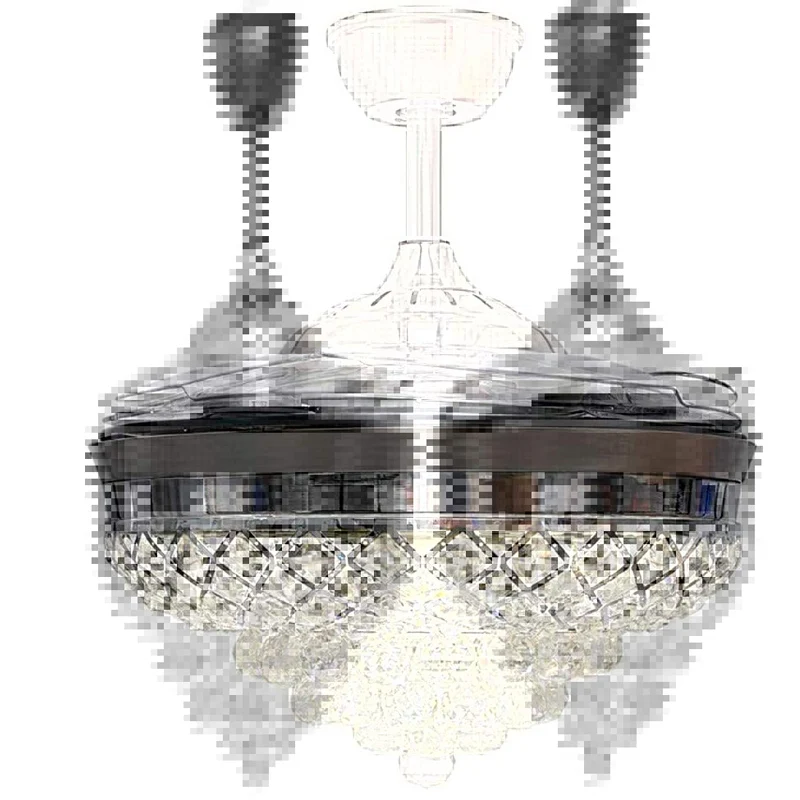 Post modern light luxury crystal ceiling fan lamp dining room bedroom living room villa ceiling light luxury fan lamp
Post modern light luxury crystal ceiling fan lamp dining room bedroom living room villa ceiling light luxury fan lamp