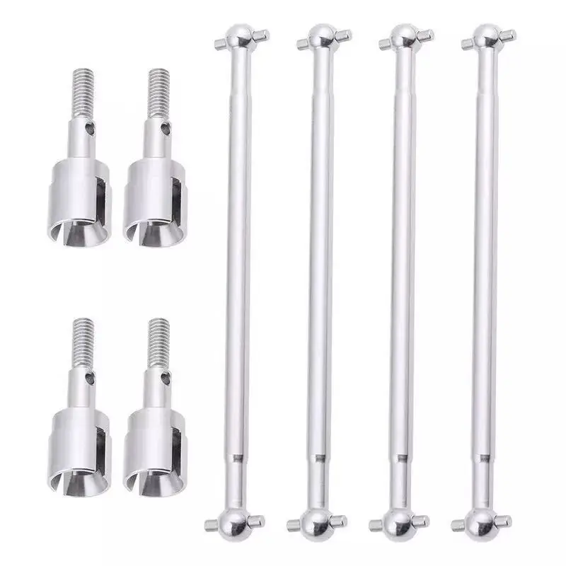 8pcs Steel Metal Drive Shaft 89.5mm(90) Dogbones 08029 & Stub Wheel Axle 02033 for Redcat HSP 1/10 Monster Truck 94111 HSP 94108
8pcs Steel Metal Drive Shaft 89.5mm(90) Dogbones 08029 & Stub Wheel Axle 02033 for Redcat HSP 1/10 Monster Truck 94111 HSP 94108