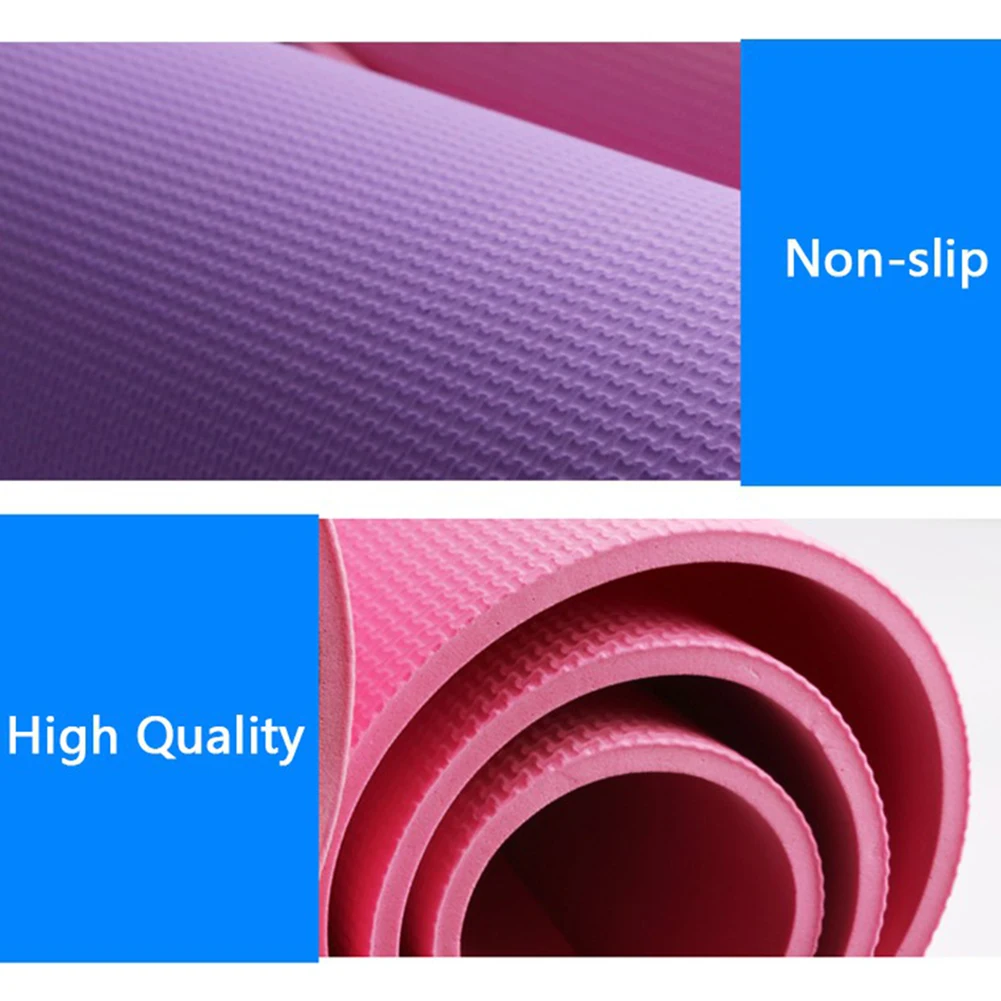 EVA Yoga Mat 6mm High Density Non-Slip Multi-Function Exercise Yoga Mat with Carrying Strap
EVA Yoga Mat 6mm High Density Non-Slip Multi-Function Exercise Yoga Mat with Carrying Strap
