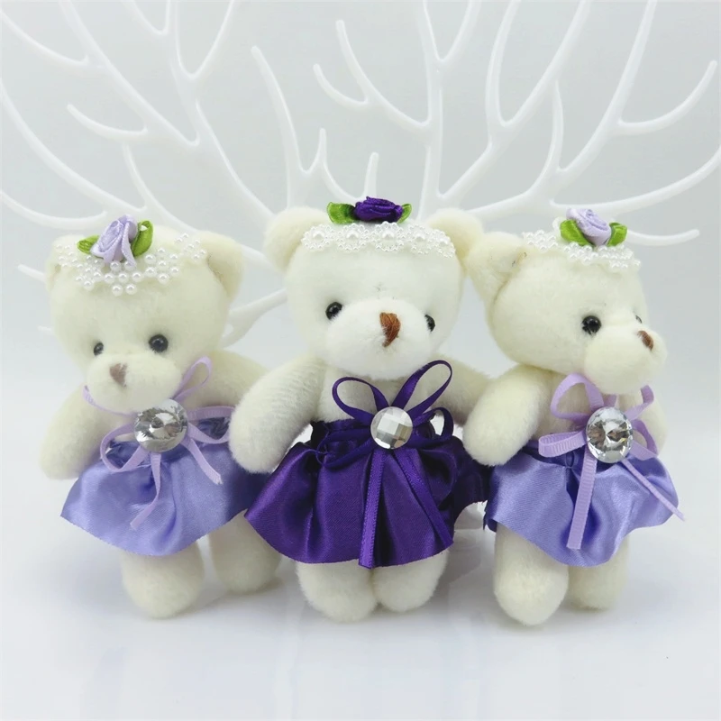 For Christmas Gift NEW 12CM 10pcs/lot pp Cotton Kid Toys Plush Doll Mini Small Teddy Bear Flower Bouquets Bear For Wedding
For Christmas Gift NEW 12CM 10pcs/lot pp Cotton Kid Toys Plush Doll Mini Small Teddy Bear Flower Bouquets Bear For Wedding