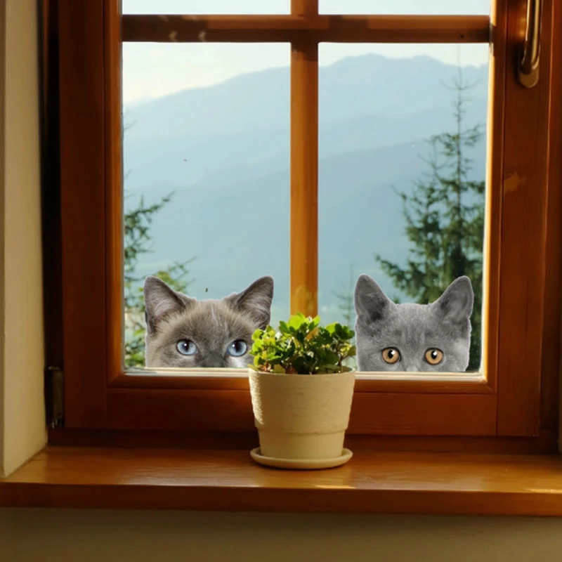 Funny 3d Cat Dog Half a face Peeking car sticker Wall background Art decals decorations cute animal wall stickersFunny 3D Cat Do
Funny 3d Cat Dog Half a face Peeking car sticker Wall background Art decals decorations cute animal wall stickersFunny 3D Cat Do