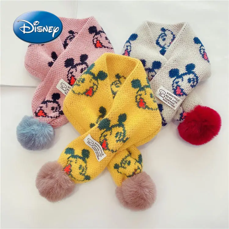Disney Mickey Cartoon Printed Children's Knitted Wool Scarf Plus Velvet Long Warm Bib Boys and Girls Autumn and Winter Scarf New
Disney Mickey Cartoon Printed Children's Knitted Wool Scarf Plus Velvet Long Warm Bib Boys and Girls Autumn and Winter Scarf New