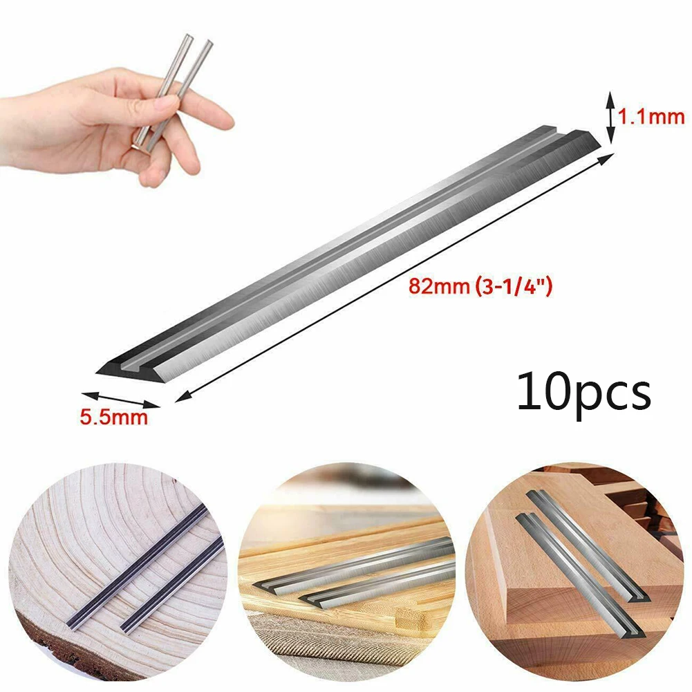 10Pcs 82mm Planer Blades Boxed HSS Woodworking Machinery Parts For Reversible Wood Electric Planers For Bosch Makita.Blade Box
10Pcs 82mm Planer Blades Boxed HSS Woodworking Machinery Parts For Reversible Wood Electric Planers For Bosch Makita.Blade Box