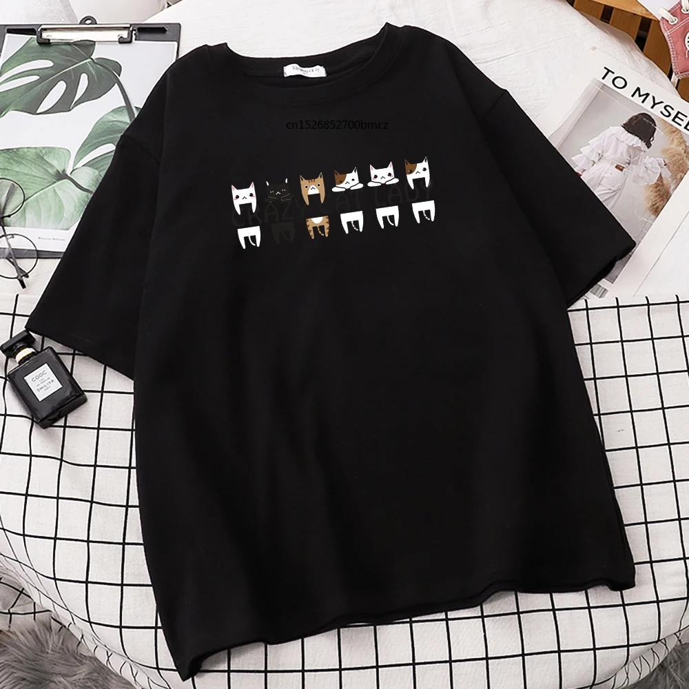 Cartoons Crazy Cat Lady Printing Women T-Shirt Simplicity Quality Oversized Women Top
Cartoons Crazy Cat Lady Printing Women T-Shirt Simplicity Quality Oversized Women Top