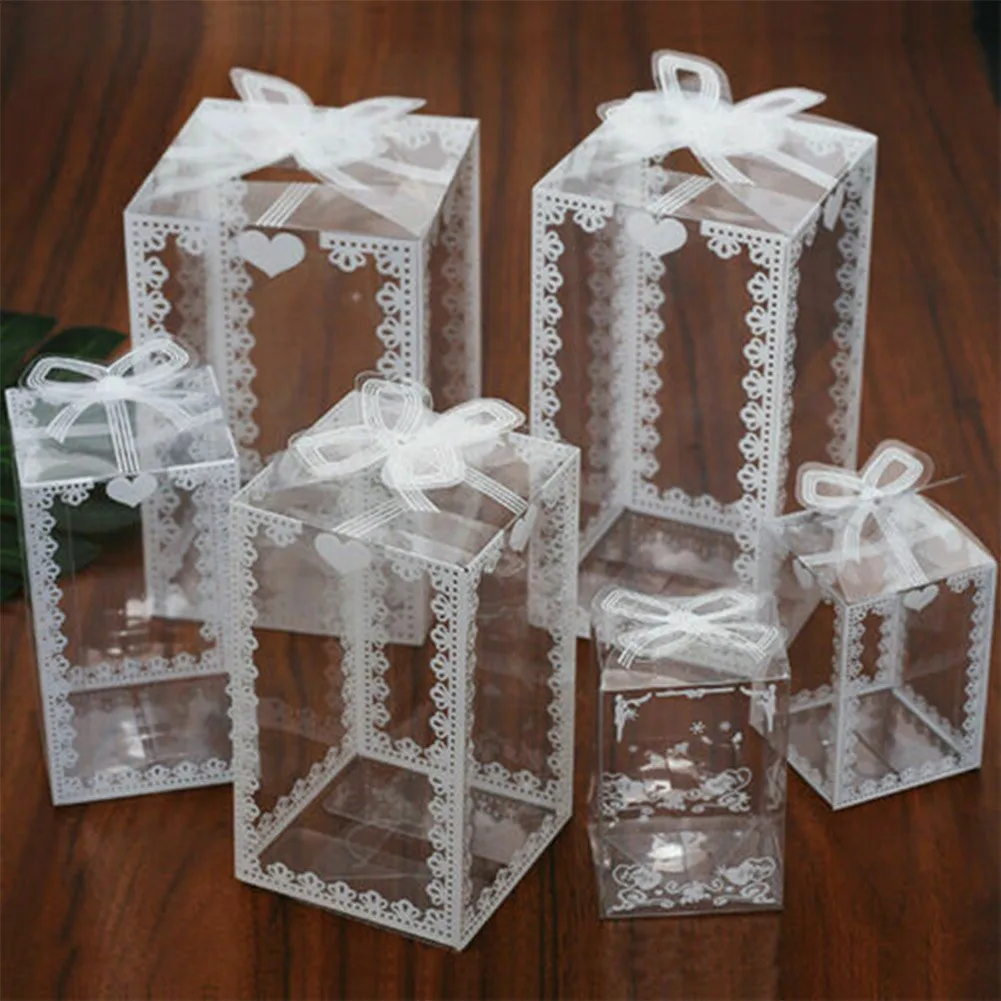 25Pcs New Clear PVC Gift Boxes Wedding Christmas Favor Cake Packaging Chocolate Candy Apple Gift Event Transparent Packing Box
25Pcs New Clear PVC Gift Boxes Wedding Christmas Favor Cake Packaging Chocolate Candy Apple Gift Event Transparent Packing Box