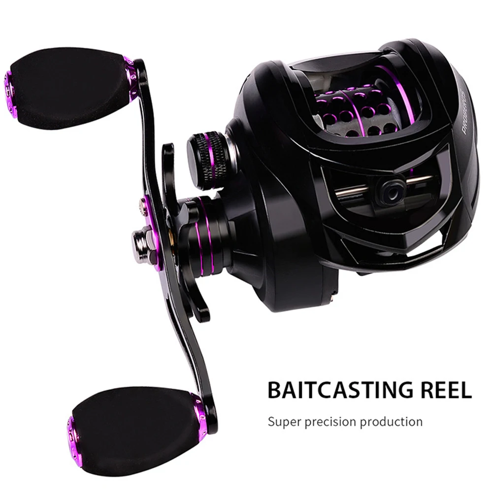 Fishing Reel Baitcasting Reel 7.2:1 Speed Ratio 10KG Max Drag 12 Magnetic Brake Left Right Hand Metal Spool Fishing Wheel Tackle
Fishing Reel Baitcasting Reel 7.2:1 Speed Ratio 10KG Max Drag 12 Magnetic Brake Left Right Hand Metal Spool Fishing Wheel Tackle
