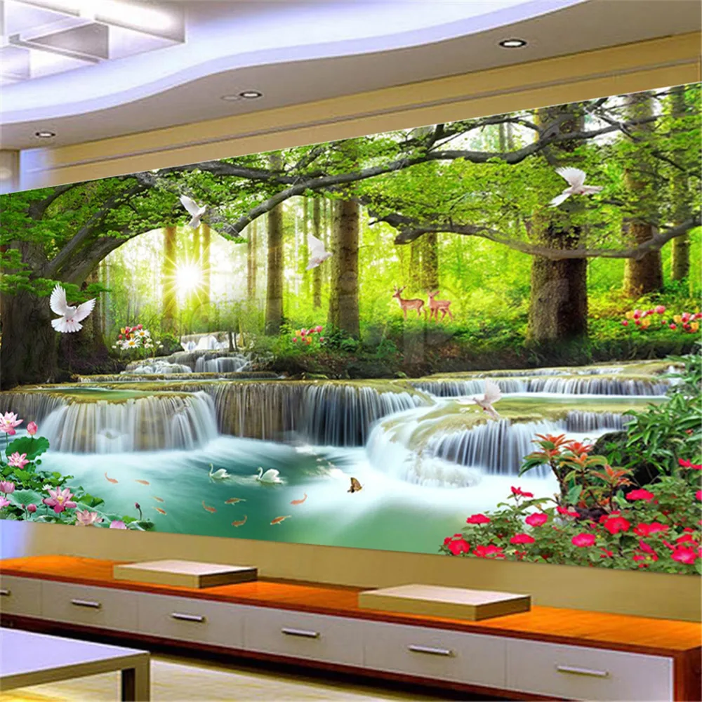Diamond Painting Kit Landscape Waterfall 5D Full Drill Round Diamond Mosaic Scenery Handmade Cross Stitch Rhinestones Home Decor
Diamond Painting Kit Landscape Waterfall 5D Full Drill Round Diamond Mosaic Scenery Handmade Cross Stitch Rhinestones Home Decor
