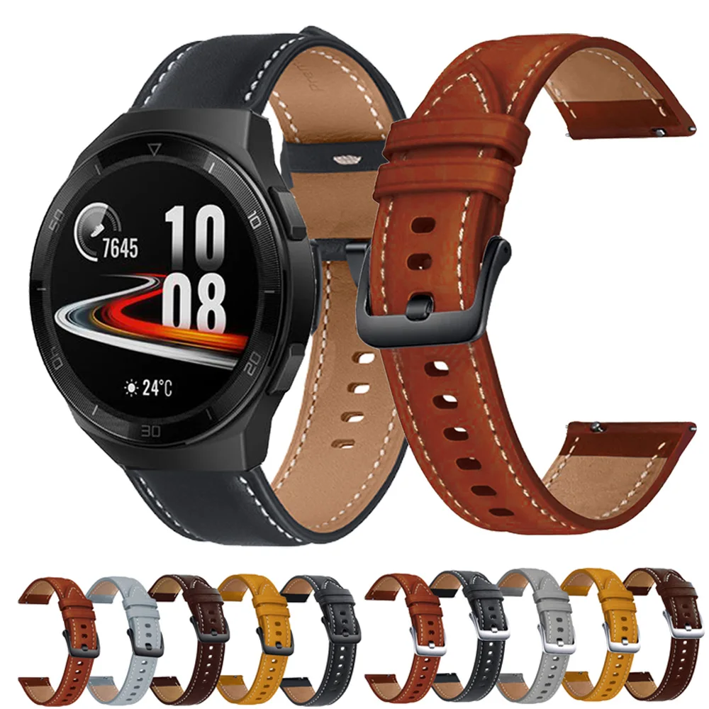 For Huawei Watch GT 2E GT 2 Pro Strap Genuine Leather Band 22mm Strap Bracelet Watchband Wristband For Honor Magic 1 2 Watch
For Huawei Watch GT 2E GT 2 Pro Strap Genuine Leather Band 22mm Strap Bracelet Watchband Wristband For Honor Magic 1 2 Watch