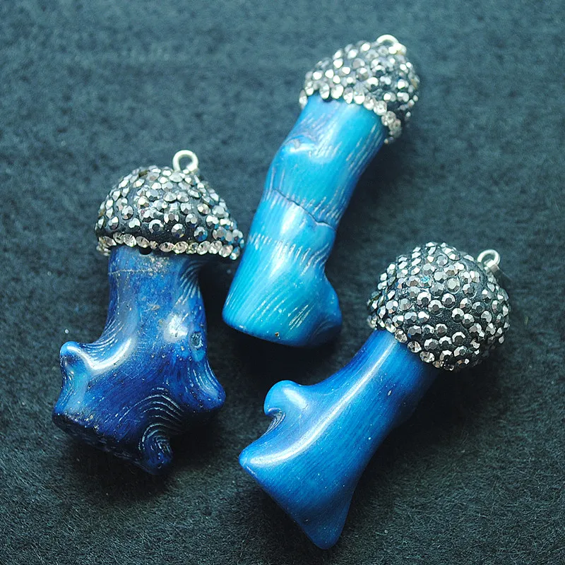 2PCSnatural blue coral pendants with rhinestone size 30-40mm beads accessories wholesale beads pendants for diy jewelry findings
2PCSnatural blue coral pendants with rhinestone size 30-40mm beads accessories wholesale beads pendants for diy jewelry findings