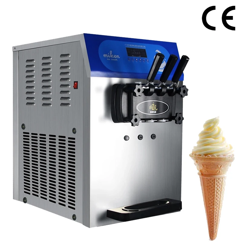 Commercial Soft Ice Cream Machine Stainless Steel Ice Cream Maker With Desktop Dessert Ice Cream Machine 1800W
Commercial Soft Ice Cream Machine Stainless Steel Ice Cream Maker With Desktop Dessert Ice Cream Machine 1800W