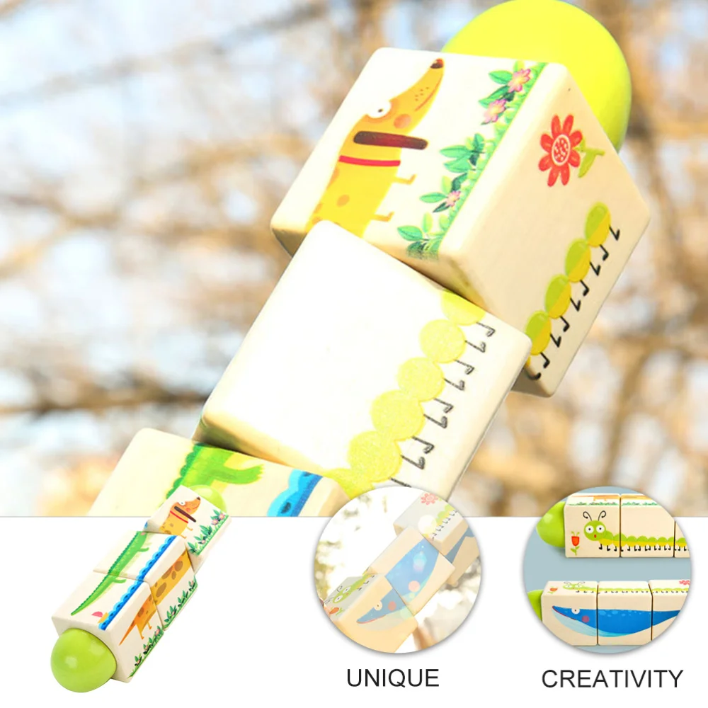 1Pc Kid Educational Puzzle Wooden Rotating Pattern Puzzle Blocks
1Pc Kid Educational Puzzle Wooden Rotating Pattern Puzzle Blocks