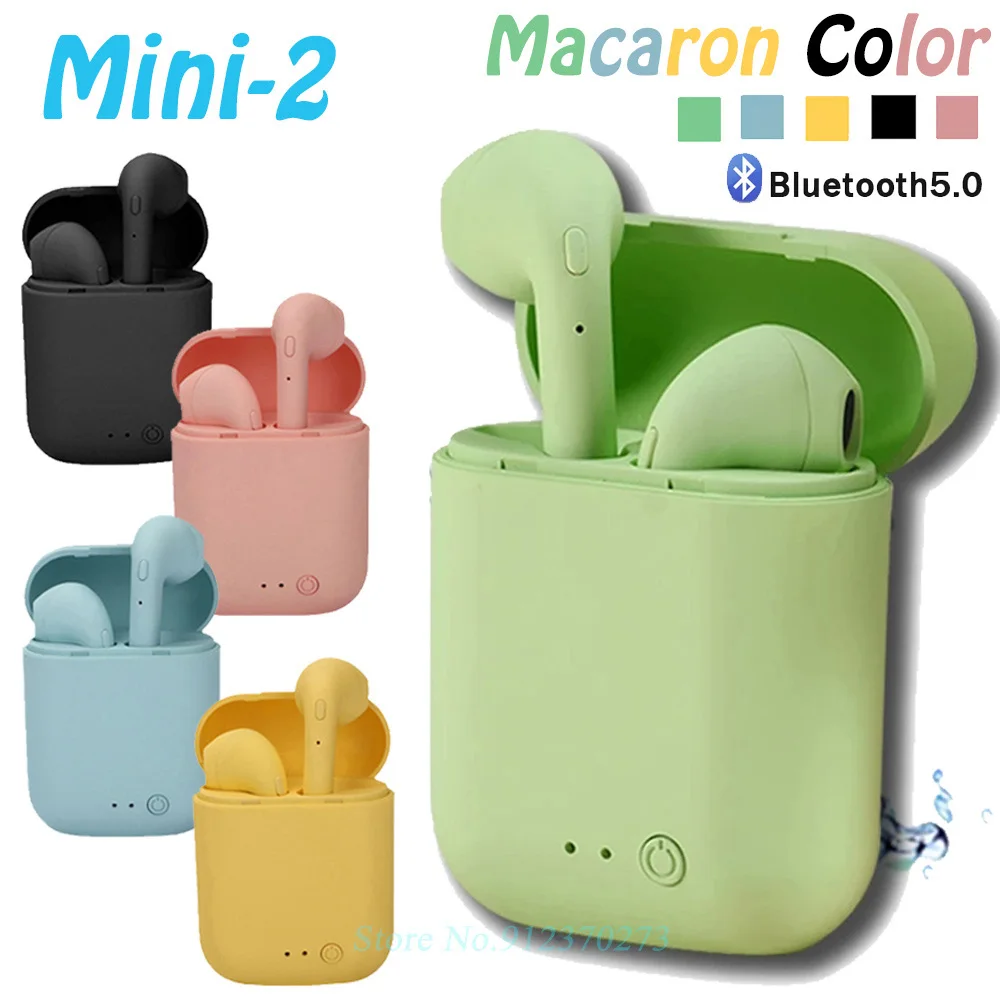 Mini-2 TWS fone Bluetooth Earphones Wireless Earbuds Music Headset With Microphone For Huawei Xiaomi Smart Phone PK I7S I12 
Mini-2 TWS fone Bluetooth Earphones Wireless Earbuds Music Headset With Microphone For Huawei Xiaomi Smart Phone PK I7S I12