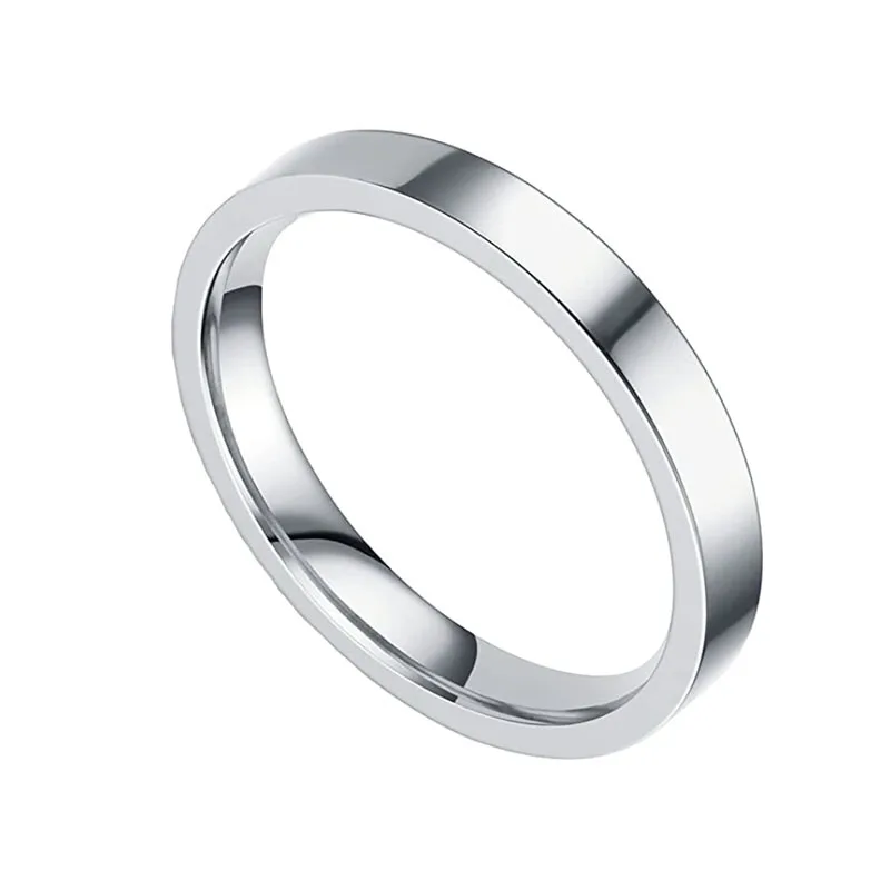 Fashion Jewelry Mens Wedding Ring Engagement Rings for Women Titanium Steel Rings for Men High Polished Wedding Bands 4MM
Fashion Jewelry Mens Wedding Ring Engagement Rings for Women Titanium Steel Rings for Men High Polished Wedding Bands 4MM