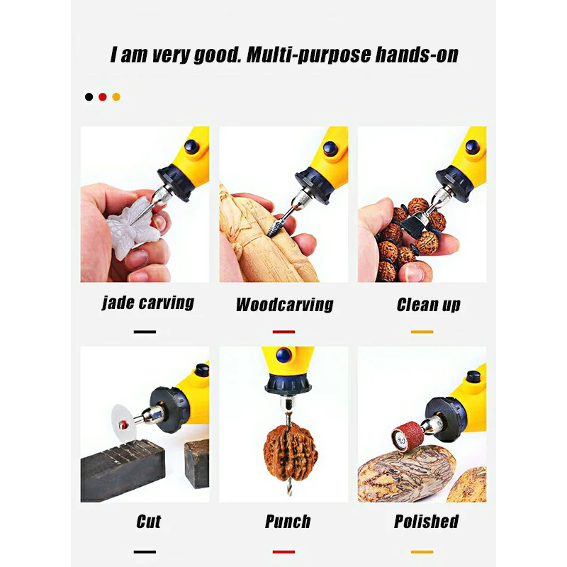 80Wwireless rotary tool micro grinder, electric micro drill, cordless engraving power tool, with 108 tool accessories
80Wwireless rotary tool micro grinder, electric micro drill, cordless engraving power tool, with 108 tool accessories
