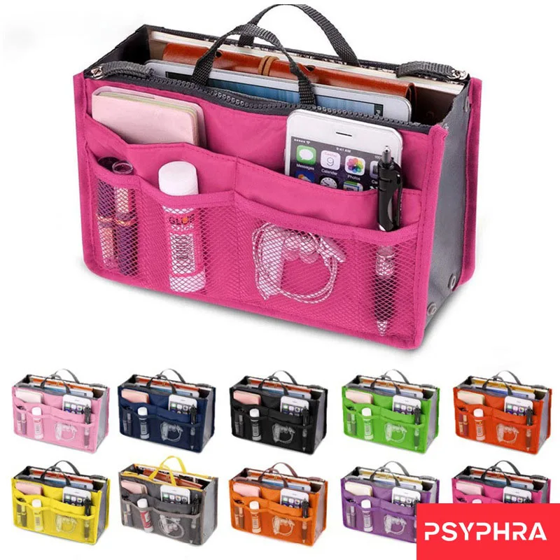 Organizer Insert Bag Women Nylon Travel Insert Organizer Handbag Purse Large liner Makeup Cosmetic Bag Cheap Female Tote Pouch
Organizer Insert Bag Women Nylon Travel Insert Organizer Handbag Purse Large liner Makeup Cosmetic Bag Cheap Female Tote Pouch