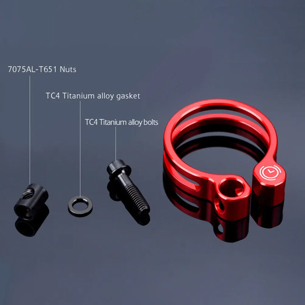 31.8/34.9mm Seatpost Clamp MTB Road Bicycle Seatpost Clamp with Aluminum Body+Titanium Screw Bicycle Parts
31.8/34.9mm Seatpost Clamp MTB Road Bicycle Seatpost Clamp with Aluminum Body+Titanium Screw Bicycle Parts