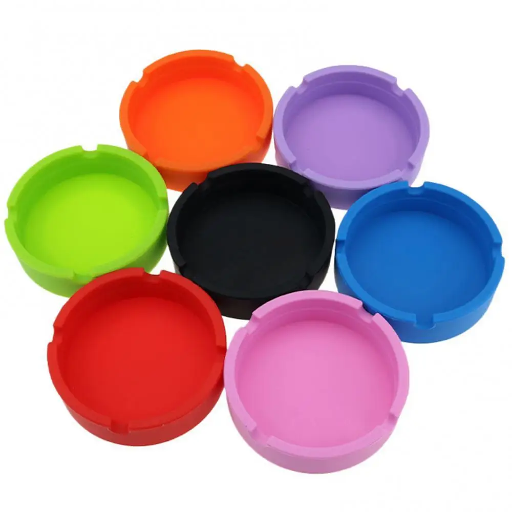 Portable Round Silicone Home Ashtray Camouflage Color Ash Holder Home Ashtray
Portable Round Silicone Home Ashtray Camouflage Color Ash Holder Home Ashtray
