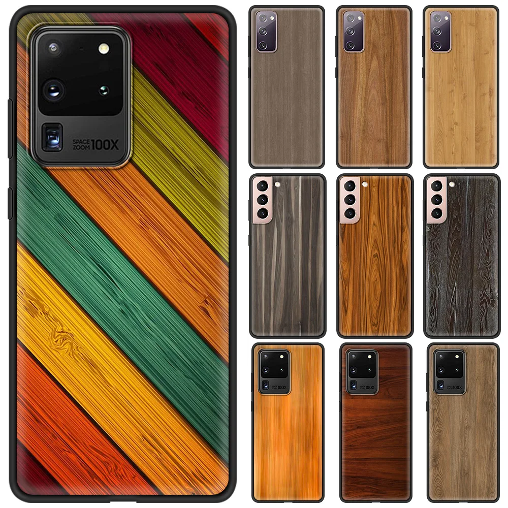 Soft Case for Samsung Galaxy S20 FE S21 S20 Utra Plus Luxury Cover S10 S10E S9 S8 Plus 5G Shell Coque Wood Grain Kayu
Soft Case for Samsung Galaxy S20 FE S21 S20 Utra Plus Luxury Cover S10 S10E S9 S8 Plus 5G Shell Coque Wood Grain Kayu