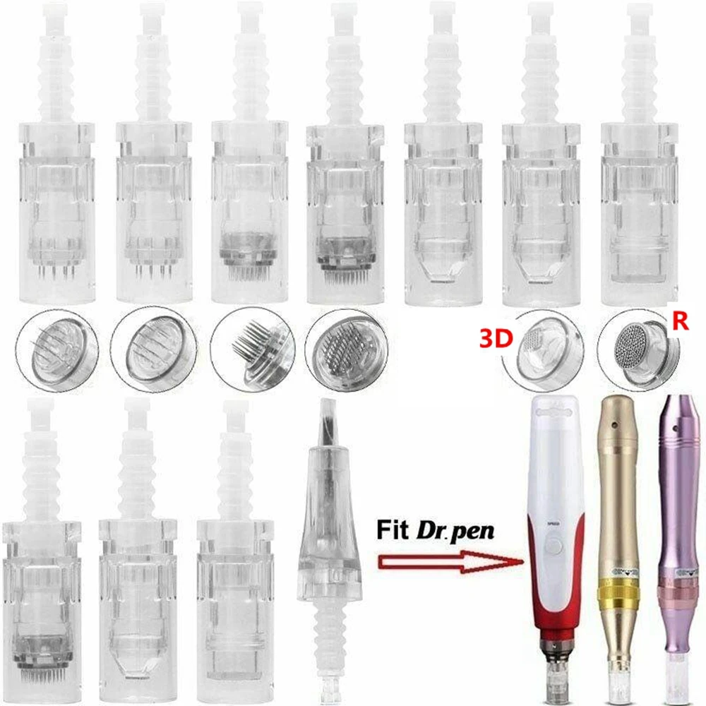 10PCS Micro Needles Bayonet Cartridge Tip For Derma Pen 9/12/24/36/42/ Nano Needles Electric Dr. Pen Beauty Tool
10PCS Micro Needles Bayonet Cartridge Tip For Derma Pen 9/12/24/36/42/ Nano Needles Electric Dr. Pen Beauty Tool