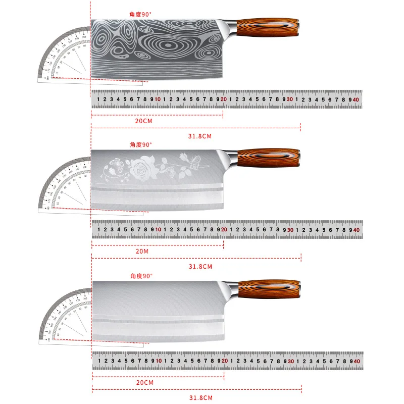 Stainless Steel Kitchen Knife Cleaver Household Slicing Knife Chopping Knife Kitchen Knives
Stainless Steel Kitchen Knife Cleaver Household Slicing Knife Chopping Knife Kitchen Knives