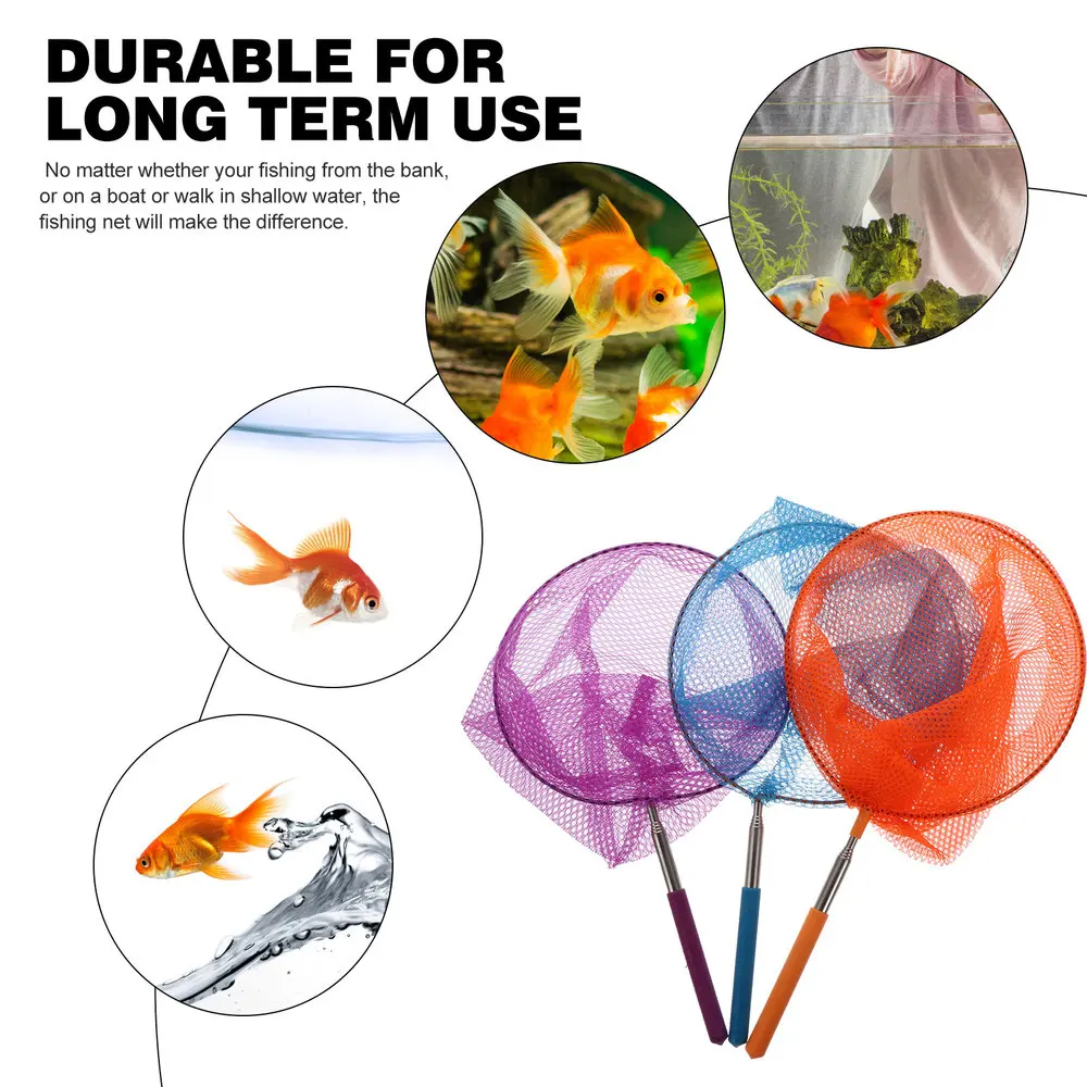 3pcs Telescopic Insect Net Catching Butterflies Net with Extendable Handle
3pcs Telescopic Insect Net Catching Butterflies Net with Extendable Handle